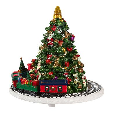 Kurt Adler Revolving Train Christmas Tree Table Decor