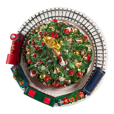 Kurt Adler Revolving Train Christmas Tree Table Decor