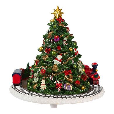 Kurt Adler Revolving Train Christmas Tree Table Decor