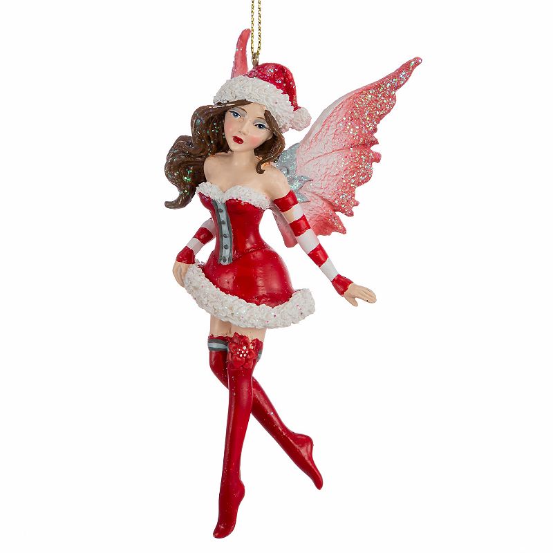 70415659 Kurt Adler Amy Brown Miss Santa Fairy Christmas Or sku 70415659