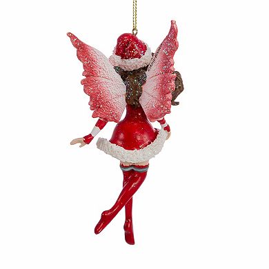 Kurt Adler Amy Brown Miss Santa Fairy Christmas Ornament