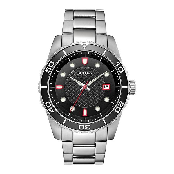 Bulova mens hot sale watch kohls