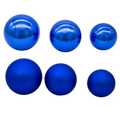 Kurt Adler Blue Ball Christmas Ornaments 20-piece Set