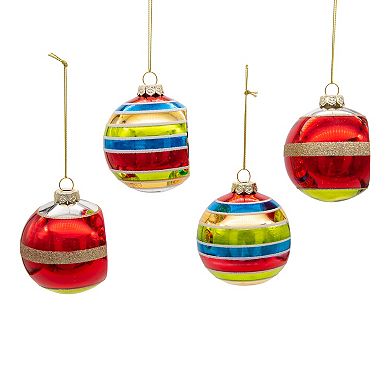 Kurt Adler Early Years Christmas Ornaments 4-piece Set