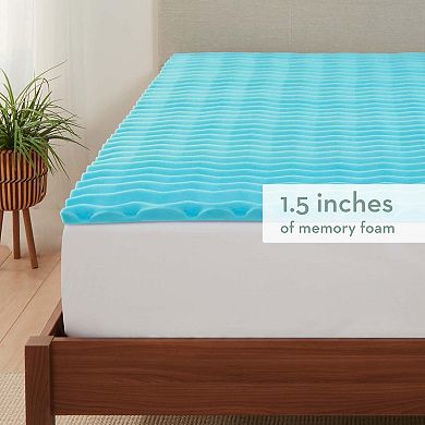 Ecossentials 1.5" Memory Foam Mattress Topper