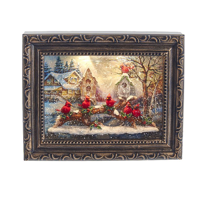 Musical Water Cardinals Frame Wall Decor, Multicolor