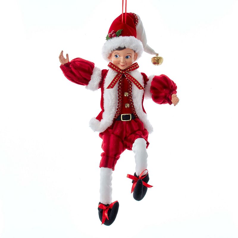 79156027 Kringle Klaus Elf Christmas Ornament, Red sku 79156027