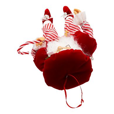 Kurt Adler Kringle Klaus Peppermint Chef Santa Christmas Floor Decor