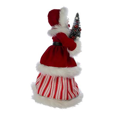 Kringle Klaus Peppermint Mrs. Claus Christmas Floor Decor