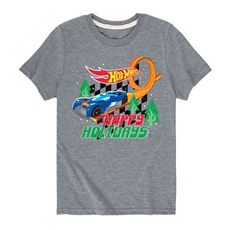 Boys 8-20 Hot Wheels Holiday Loop Tee
