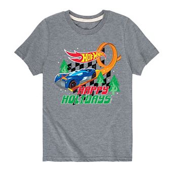 Boys 8-20 Hot Wheels Holiday Loop Tee