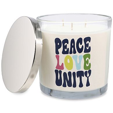 Sonoma Community™ Black History Month 14-oz. Peace Love Unity Candle