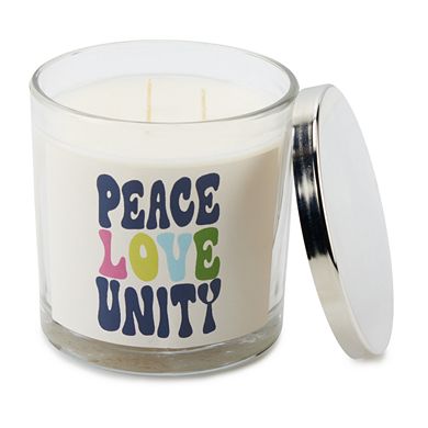 Sonoma Community™ Black History Month 14-oz. Peace Love Unity Candle
