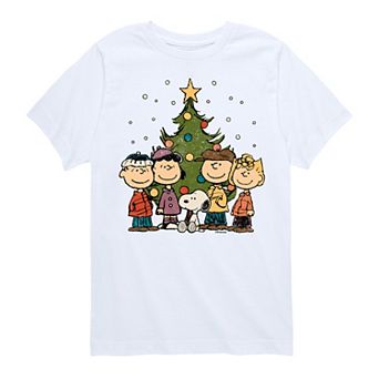 Boys 8-20 Peanuts Christmas Group Graphic Tee