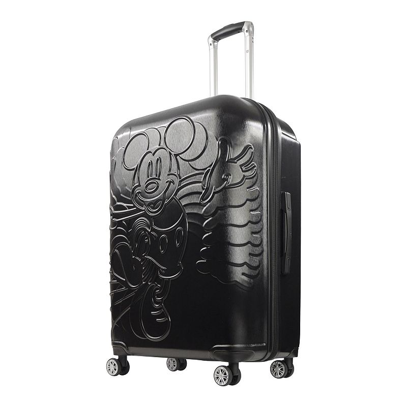 ful Disneys Mickey Mouse Molded Hardside Spinner Luggage, Black, 21 Carryo