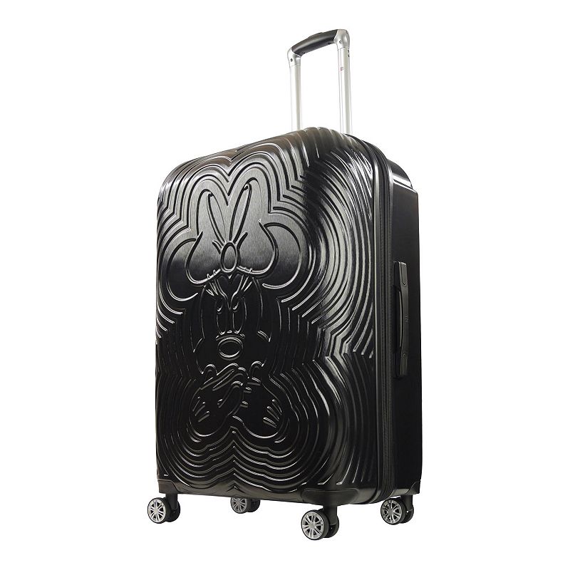 ful Disneys Minnie Mouse Playful Hardside Spinner Luggage, Black, 29 INCH