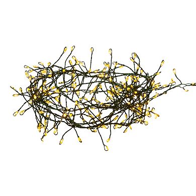 Kurt Adler 240-Light Twinkle LED Cluster String Light Garland