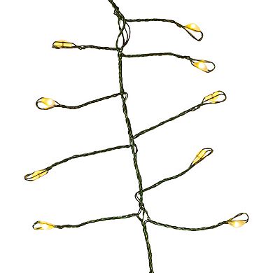 Kurt Adler 240-Light Twinkle LED Cluster String Light Garland