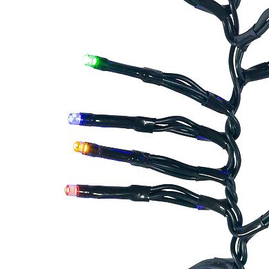 Kurt Adler 480-Light Connectable LED Cluster String Light Garland