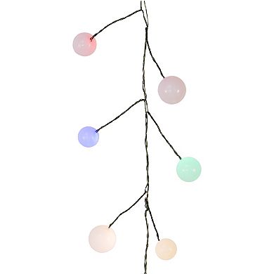 Kurt Adler 100-Light Multicolored LED Bead Cluster Sting Light Garland