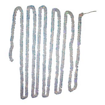 Kurt Adler 100-Light Iridescent Tinsel Garland