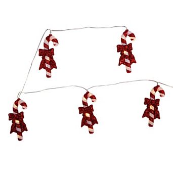Kurt Adler 30-Light Candy Canes 5 pc Light Set