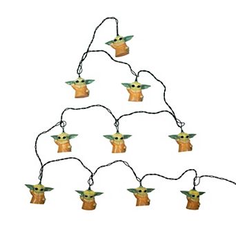 UL 10-Light Star Wars The Mandalorian Grogu Aka Baby Yoda String Light Set