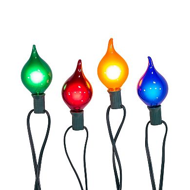 UL 10-Light Multicolor Teardrop String Light Set