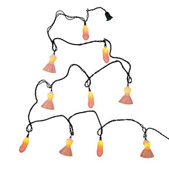 UL 10-Light Glitter Tutu & Ballet Shoes String Light Set