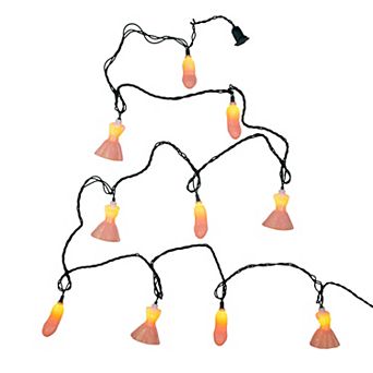 UL 10-Light Glitter Tutu & Ballet Shoes String Light Set