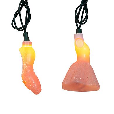 UL 10-Light Glitter Tutu & Ballet Shoes String Light Set
