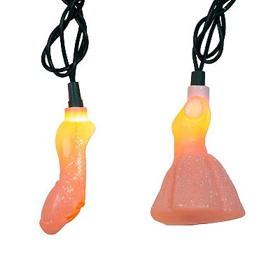 UL 10-Light Glitter Tutu & Ballet Shoes String Light Set
