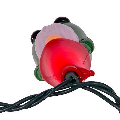 UL 10-Light Red & Green Gnome String Light Set