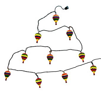 UL 10-Light Hot Air Balloons String Light Set