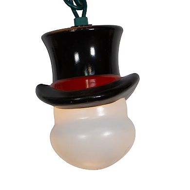 UL 10-Light Snowman Head String Light Set