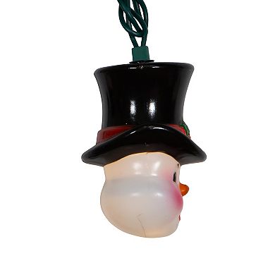 UL 10-Light Snowman Head String Light Set