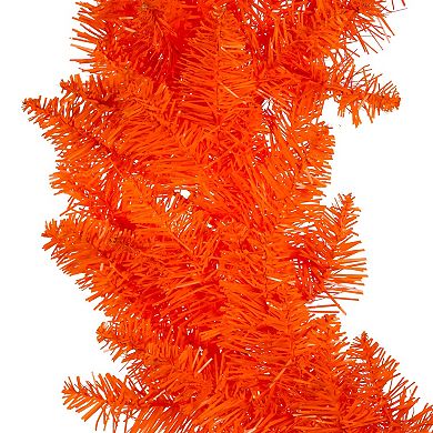Unlit Orange 24" x 24" Artificial Wreath