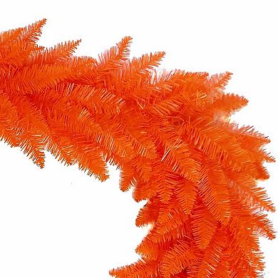 Unlit 6-ft. Orange Artificial Garland