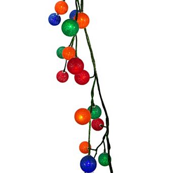 48-Light LED Colorful Ball Garland
