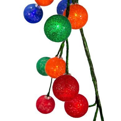 48-Light LED Colorful Ball Garland