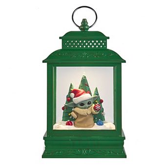 Star Wars The Mandalorian The Child aka Baby Yoda Light-Up Christmas Lantern Table Decor