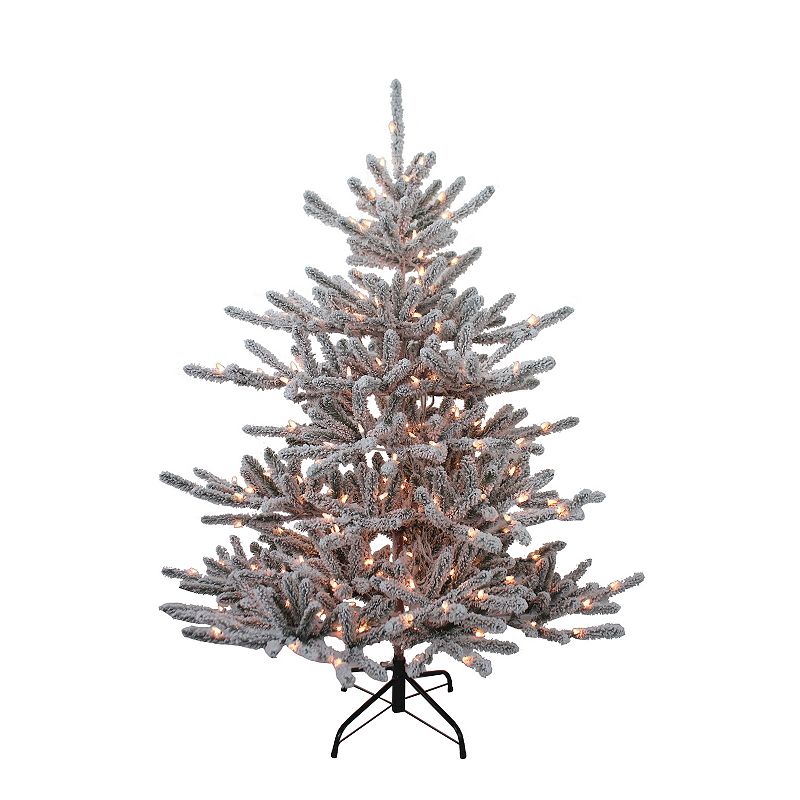 80705380 Pre-Lit 5-ft. Clear Vail Pine Artificial Christmas sku 80705380