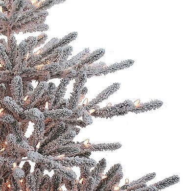 Pre-Lit 5-ft. Clear Vail Pine Artificial Christmas Tree