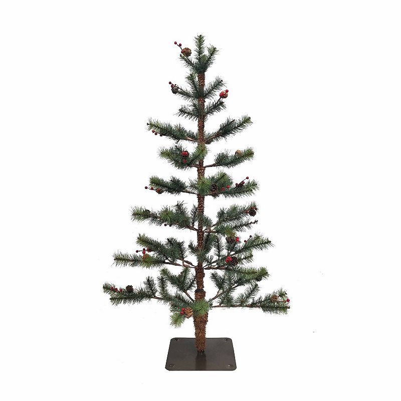 3-ft. Pinecones & Berries Pine Artificial Christmas Tree, Green