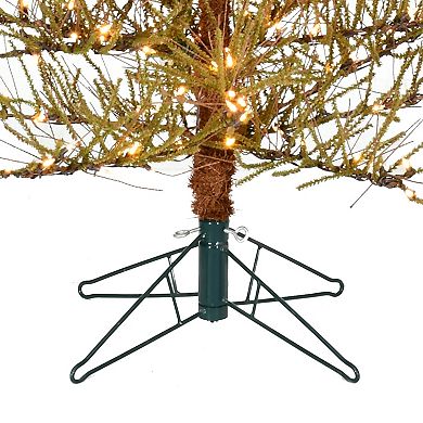 7.5-ft. Pre-Lit LED Slim German Layered Artificial Christmas Tree
