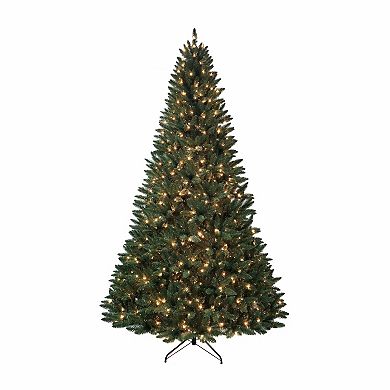 9-ft. Pre-Lit Point Pine Artificial Christmas Tree