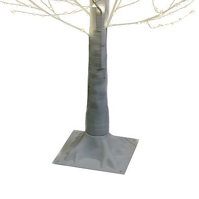 6-ft. Pre-Lit Fairy LED Winter White Twig Artificial Christmas Tree