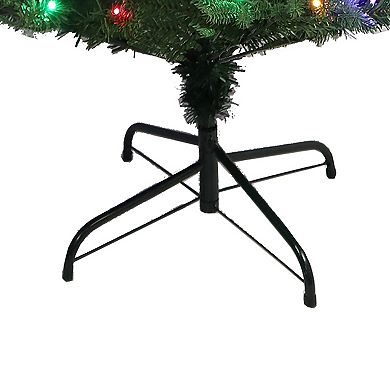 4.5-ft. Pre-Lit Multicolor LED Jackson Pine Artificial Christmas Tree