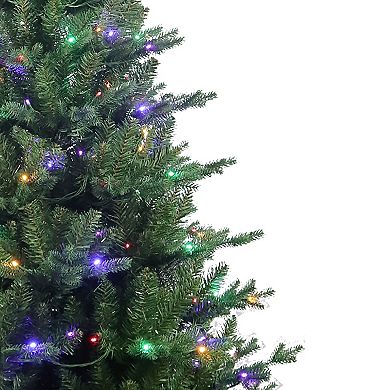 6-ft. Pre-Lit Multi-Colored LED Jackson Pine Artificial Christmas Tree