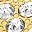 Yellow Gold Tone Clear